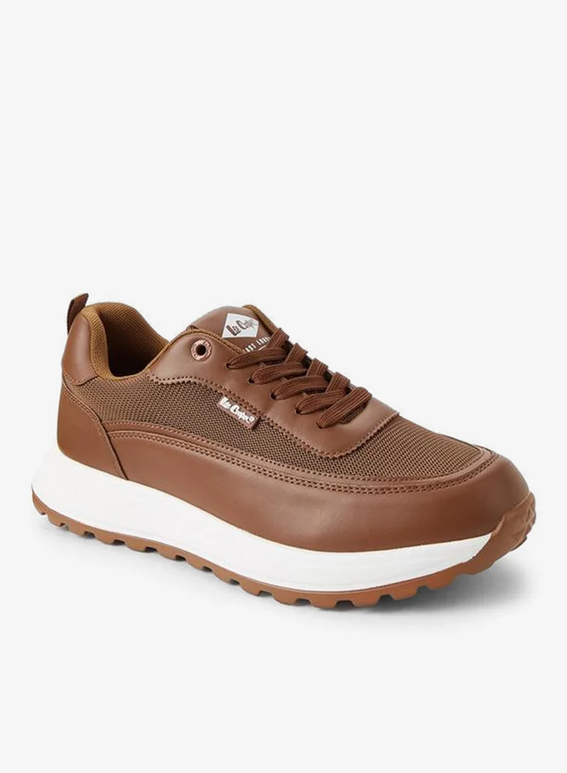 لي كوبر حذاء رياضي رجالي للكاحل برباط